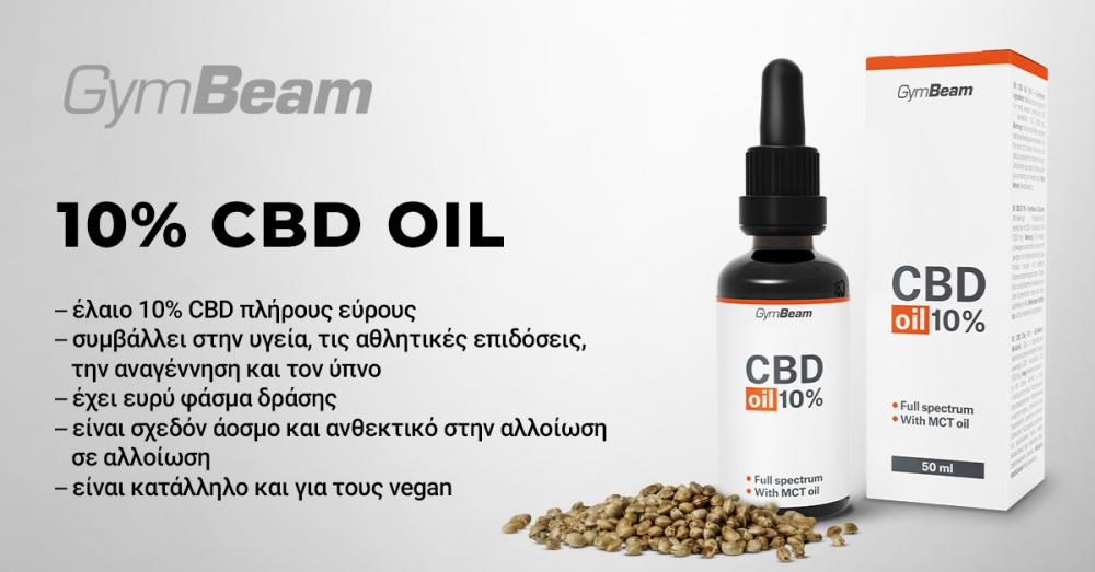 CBD oil 10% – GymBeam