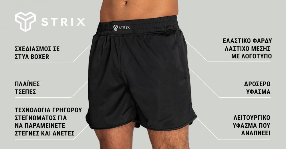 Nebula Shorts Black - STRIX