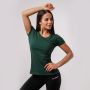 Γυναικείο Basic T-shirt Green - GymBeam