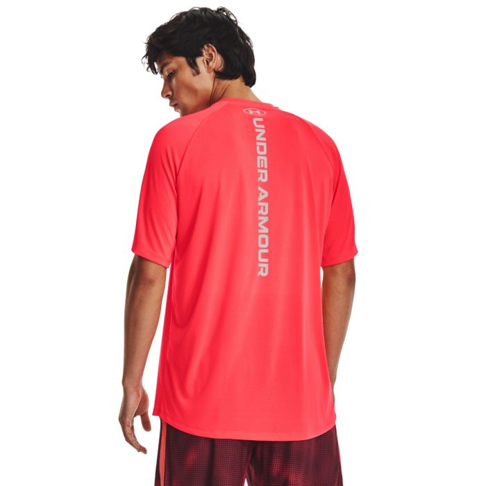 Tech Reflective SS T-Shirt Red - Under Armour