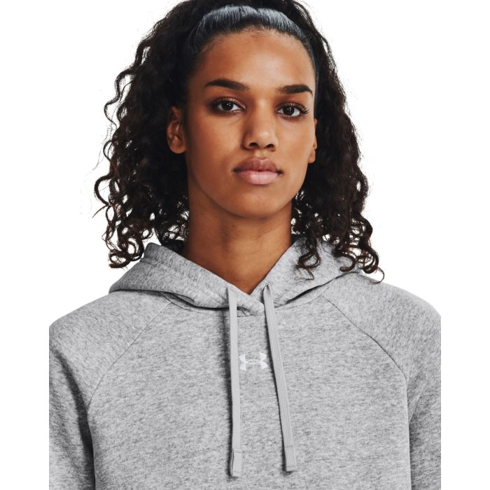 Women’s Rival Fleece Hoodie Grey - Under Armour