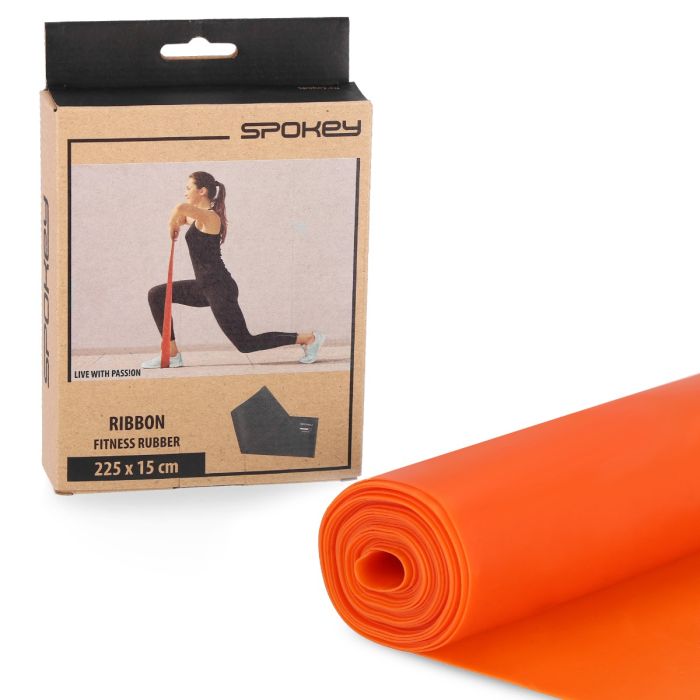 RIBBON lll Heavy Resistance Band Orange - Spokey