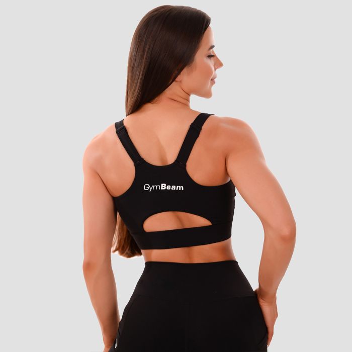 Αθλητικό Μπουστάκι Cut-Out Black – GymBeam