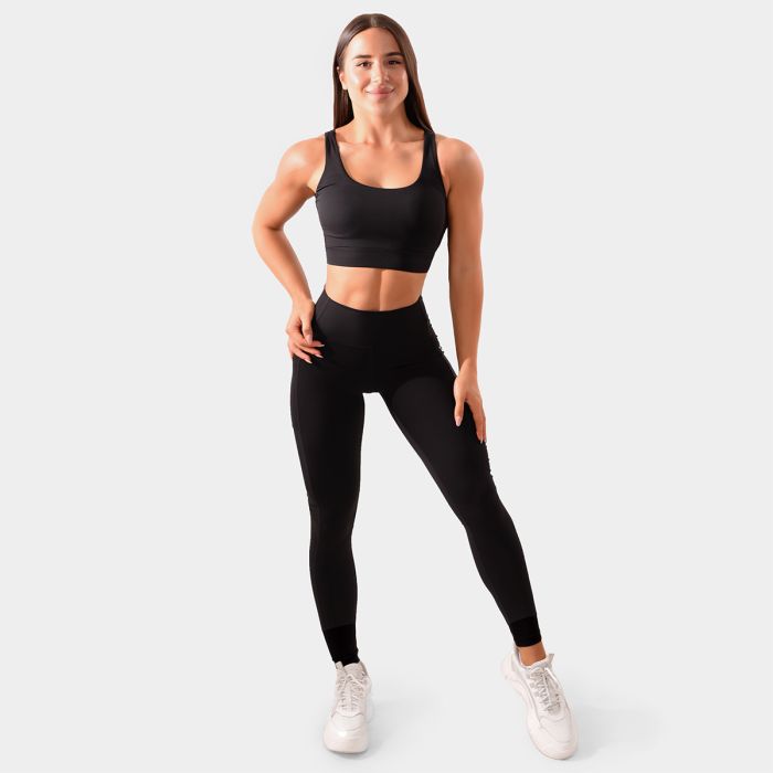 Αθλητικό Μπουστάκι Cut-Out Black – GymBeam