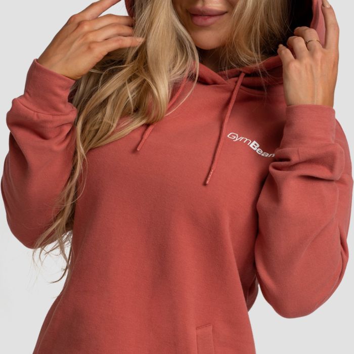 Γυναικείο Limitless Longline Hoodie Cinnamon - GymBeam