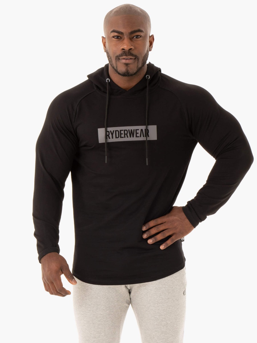 Aνδρικό Φούτερ Base Black - Ryderwear