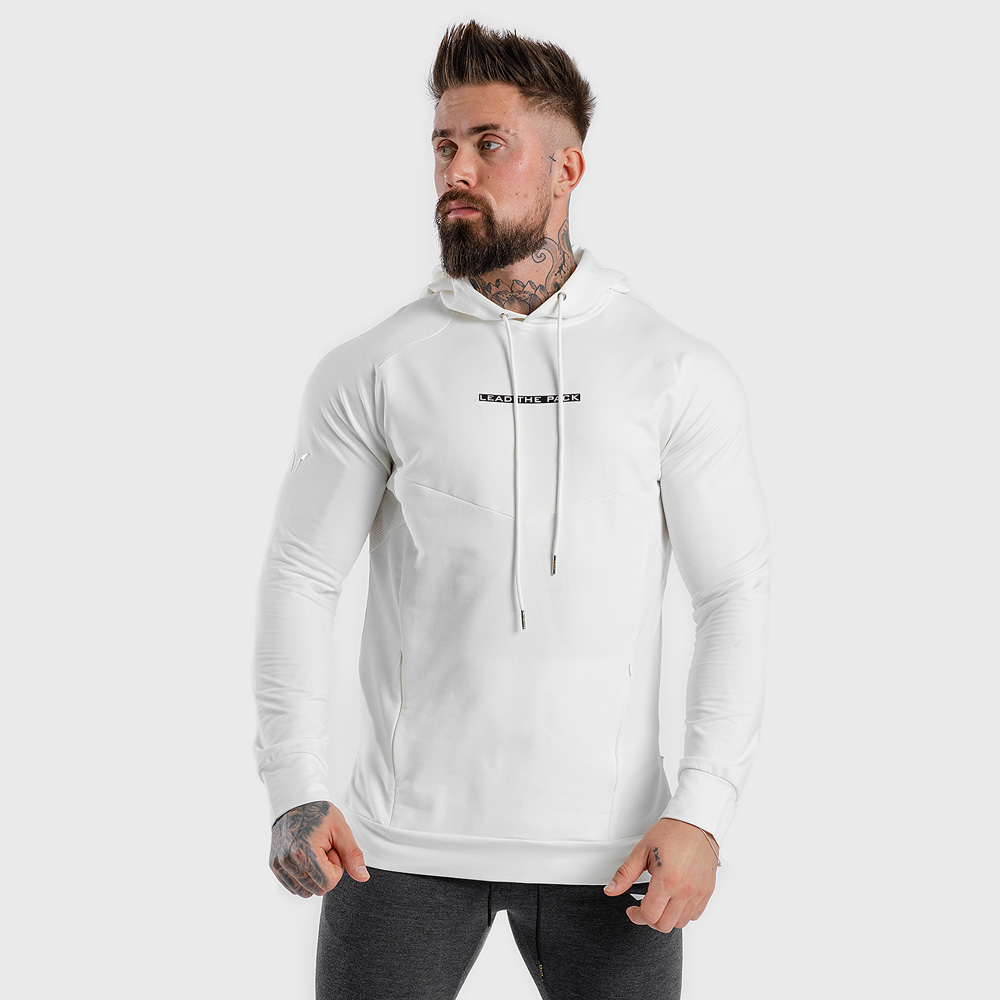 Ανδρικό Φούτερ Statement Hoodie White - SQUATWOLF