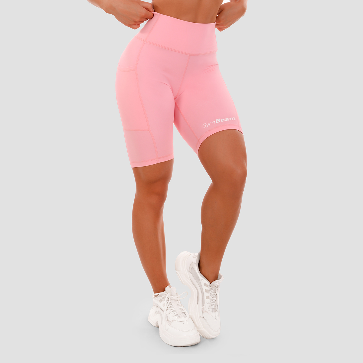 Γυναικείο Σορτς Biker Pink – GymBeam