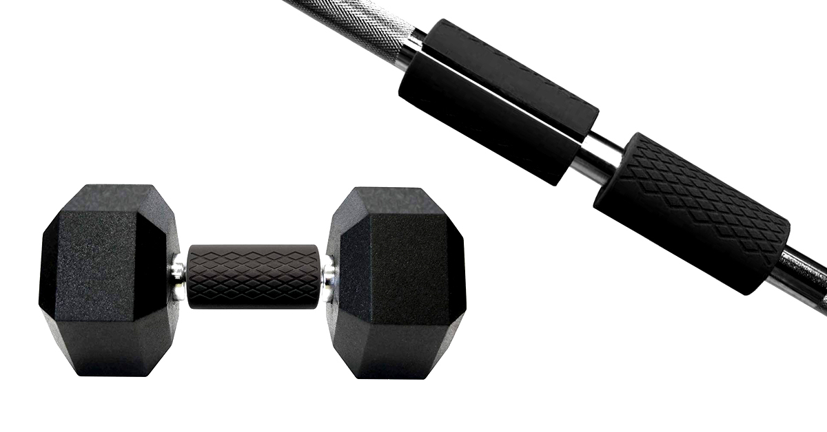 Λαβές Silicone Weight Bar Grips Grip - GymBeam